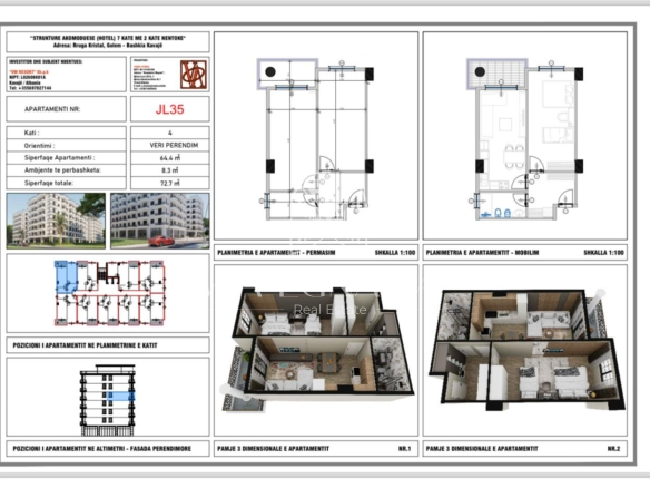 SHITET 1+1 VM RESIDENCE (MURRIZI)