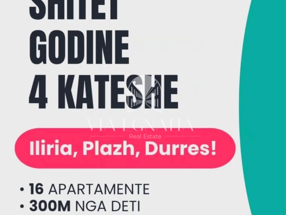 SHITET GODINË 4-KATË-she NË PLAZH, DURRËS (Iliria)