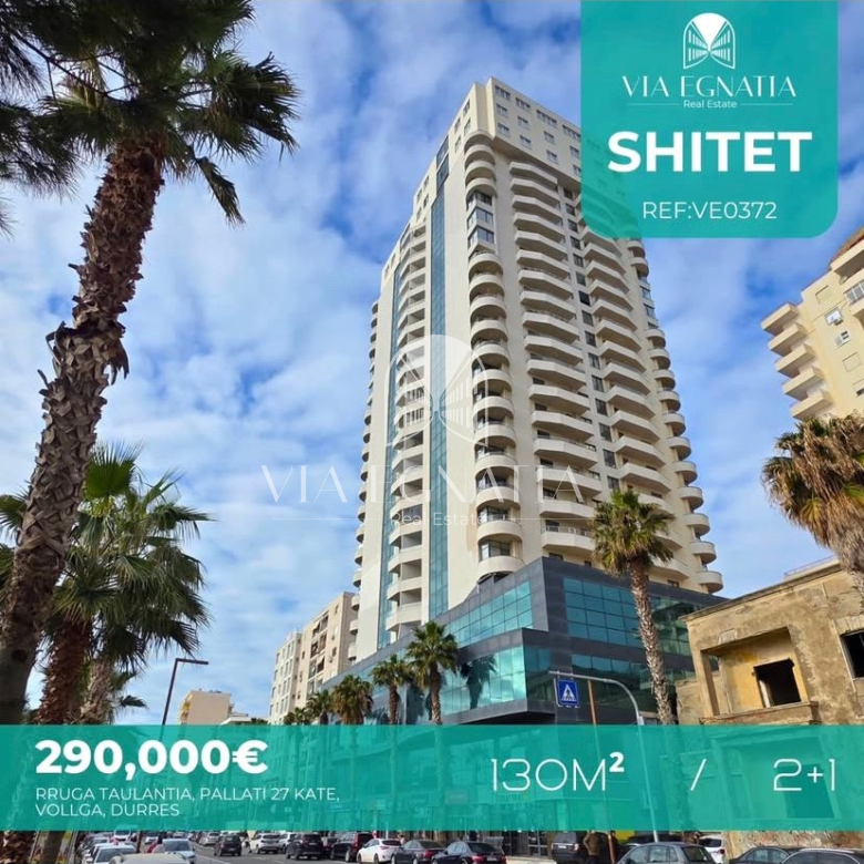 SHITET APARTAMENT 2+1 – VOLLGA, RR. TAULANTIA (PALLATI 27-KATËSH)