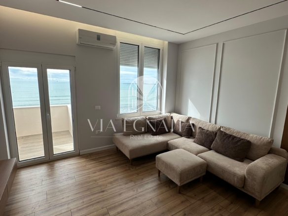 SHITET APARTAMENT 1+1 | VIJË E PARË ME DETIN | PAMJE PANORAMIKE.