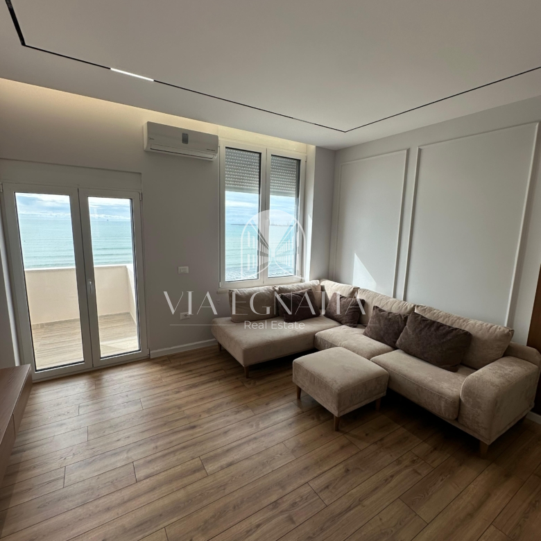 SHITET APARTAMENT 1+1 | VIJË E PARË ME DETIN | PAMJE PANORAMIKE.