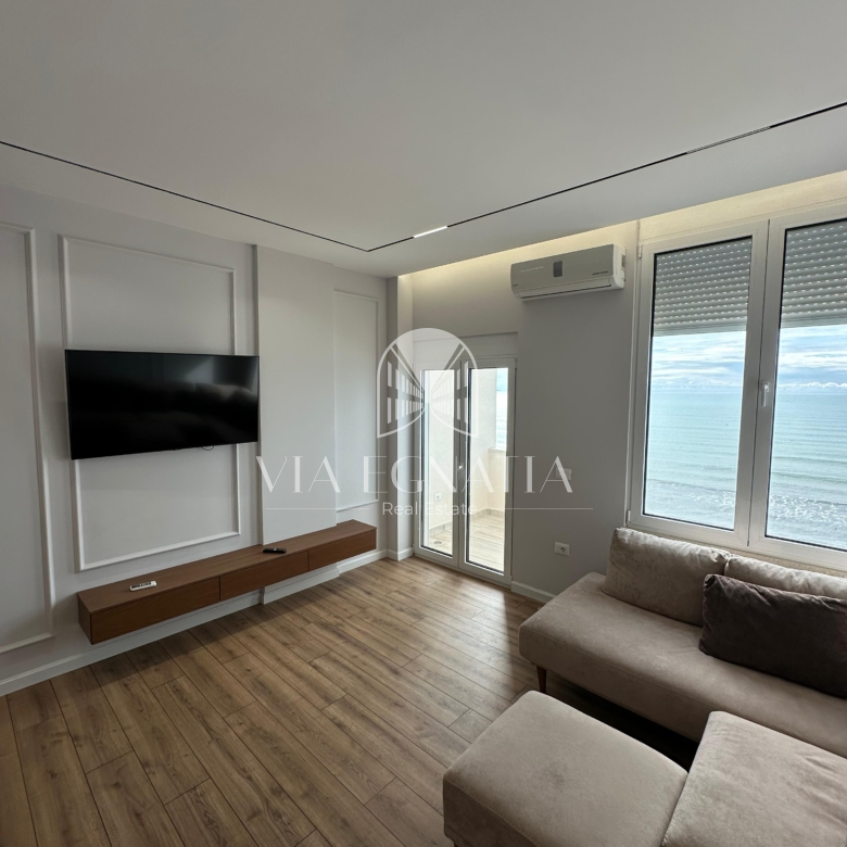 SHITET APARTAMENT 1+1 | VIJË E PARË ME DETIN | PAMJE PANORAMIKE.