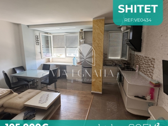 SHITET APARTAMENT 1+1, PISTA KOSOVA PLAZH DURRËS
