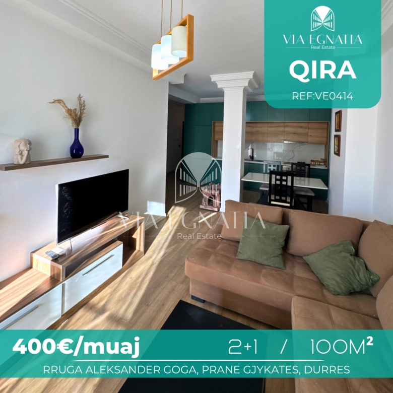 JEPET ME QIRA APARTAMENT 2+1 , LAGJIA 11, DURRES